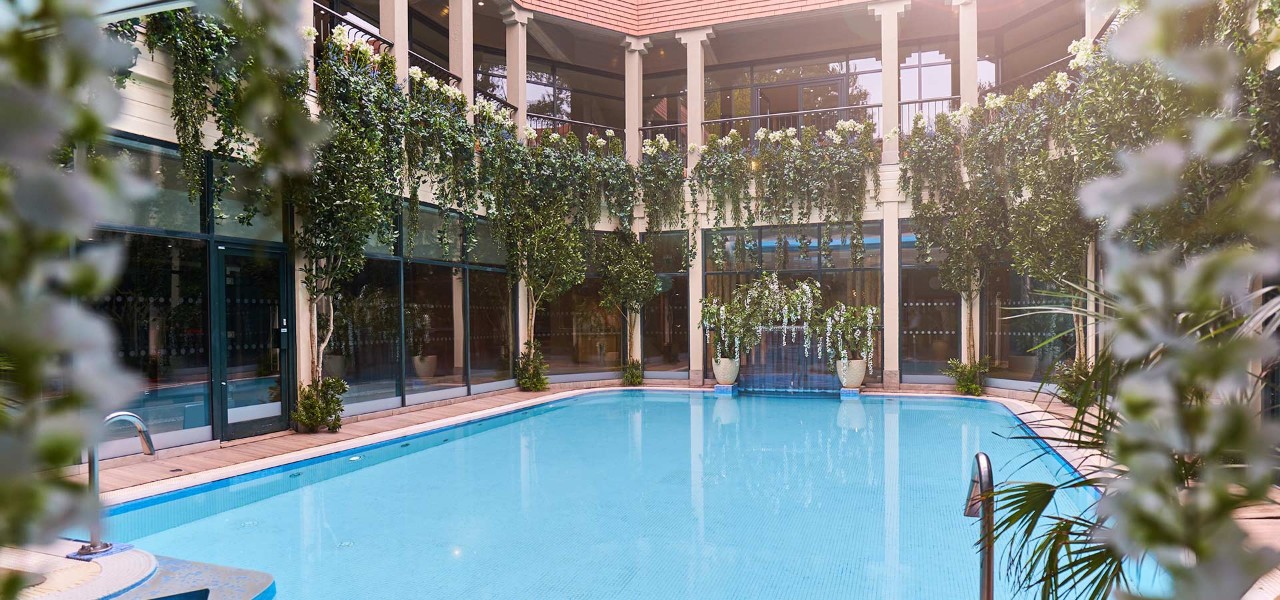 View of Aqua Sana indoor pool