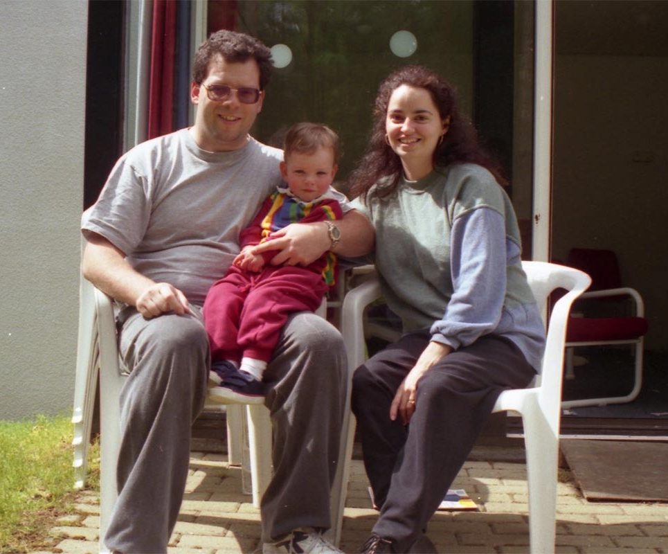 Image of aimee's family at Center Parcs in 1995