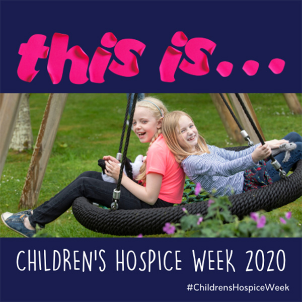 Children's hospice week poster.