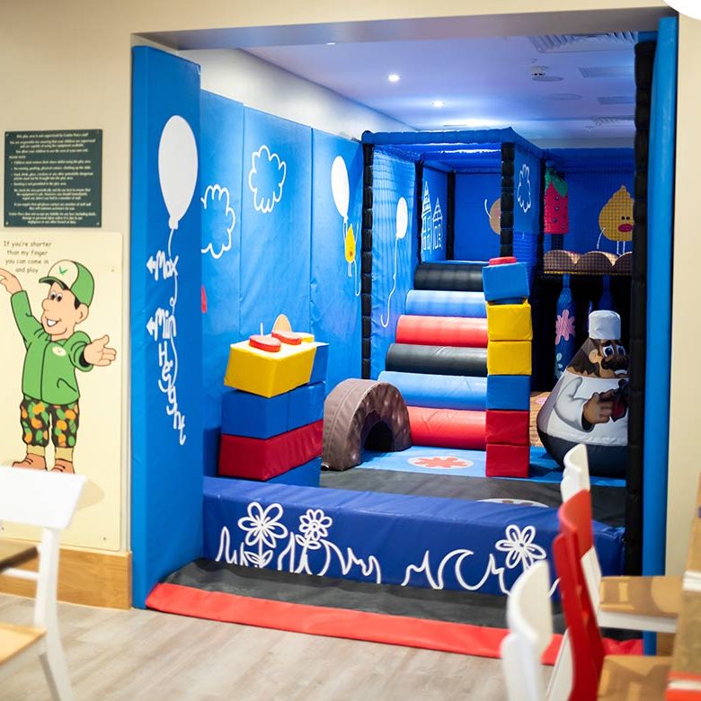 Our soft play area for little ones in The Pancake House